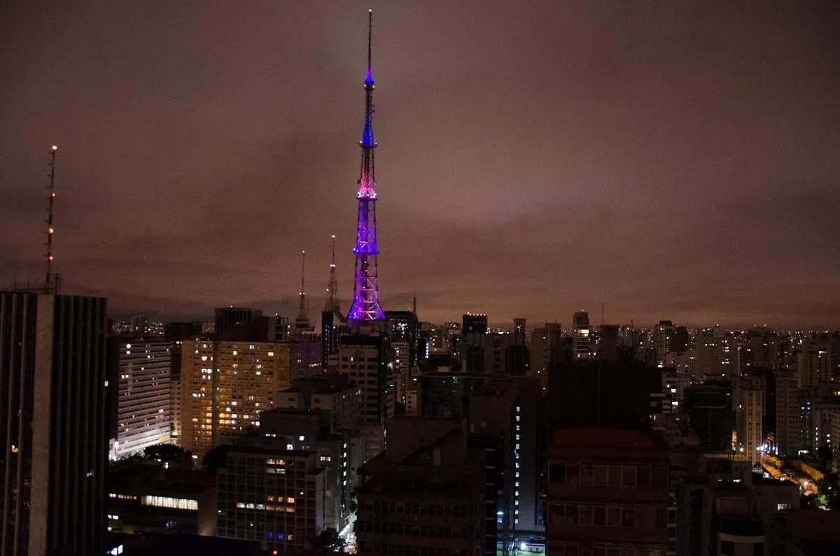 Apartment International Plaza Confort -Av Paulista Rooftop The View Sao Paulo